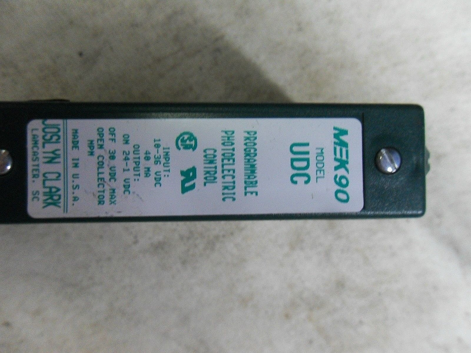 Joslyn Clark MEK90 UDC Photoelectric Control