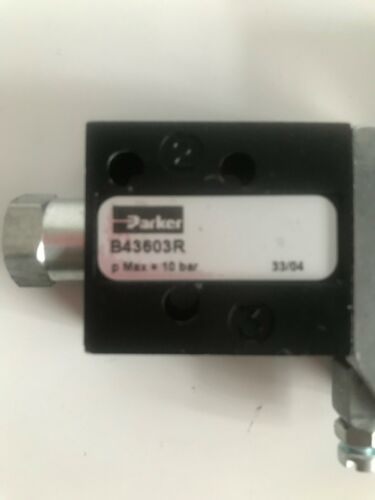 Parker B43603R Valve Midget Poppet