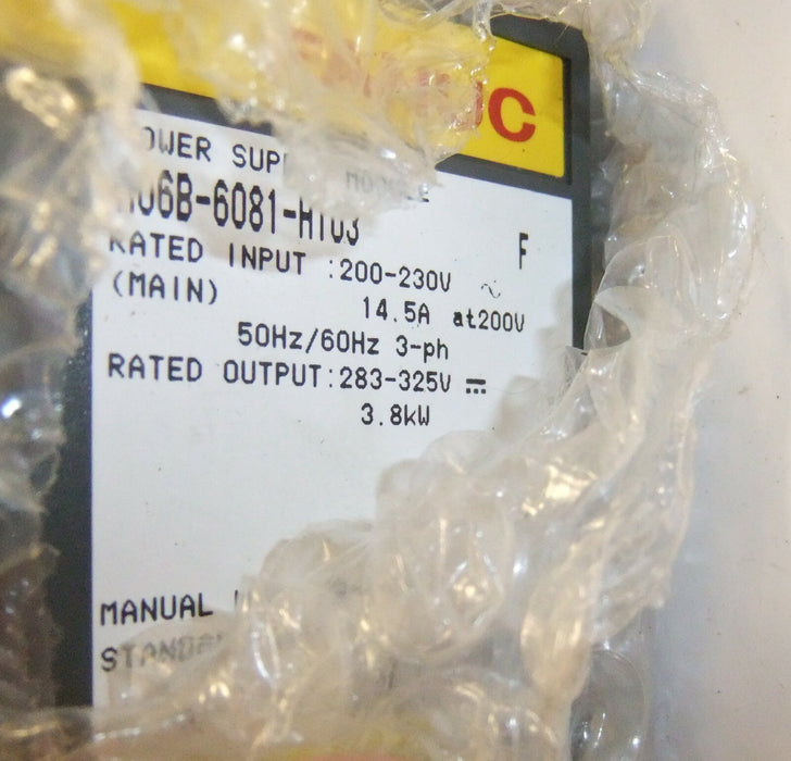 Fanuc A06B-6081-H103 Power Supply Module