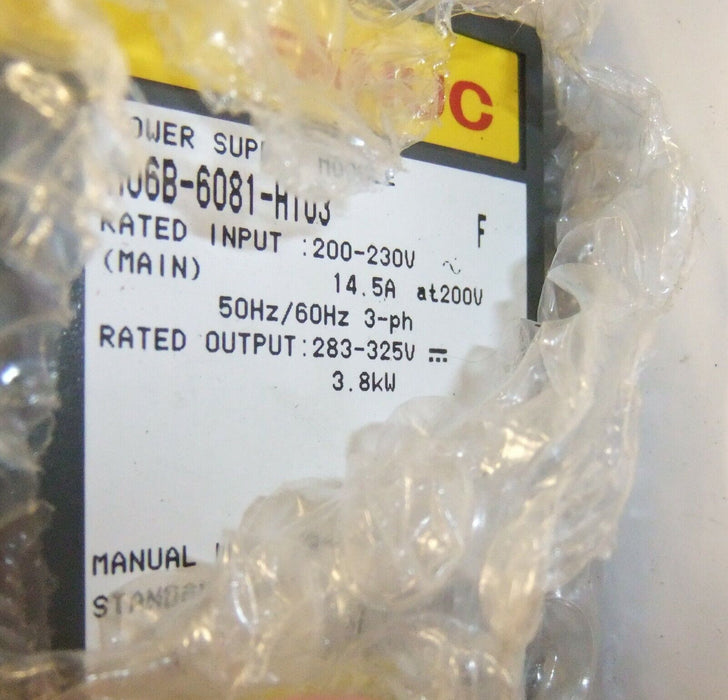 Fanuc Power Supply Module A06B-6081-H103