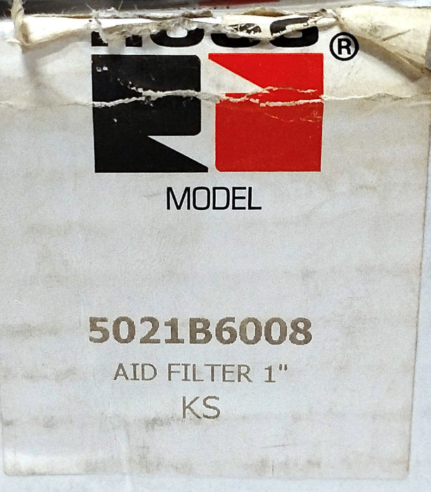 Ross 5021B6008 1" NPT 150 PSIG 5 Micron Compressed Air Filter