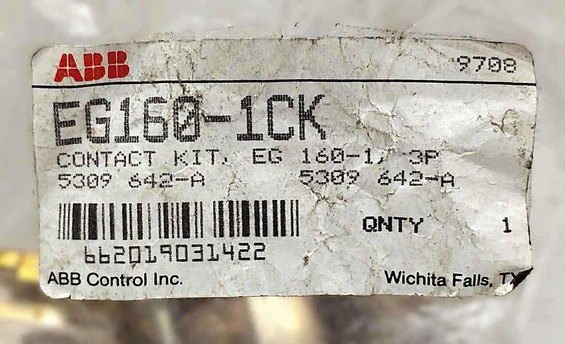 ABB EG160-1CK Contact Kit