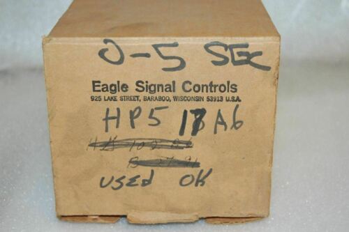 API HAROWE TIMER 0-5SEC 10AMP 120VAC HP517A6