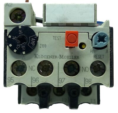 Klockner Moeller Z00-16 690 V AC 10-16 A Adjustable Overload Protection Relay