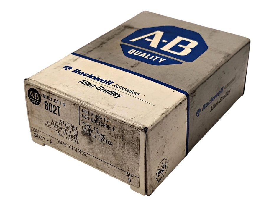 Allen-Bradley 802T-A 600 V 10 A Oiltight Rotary Gear Limit Switch