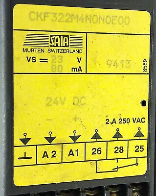 SAIA CFK322M4NONOE00 23 V Programable Controller