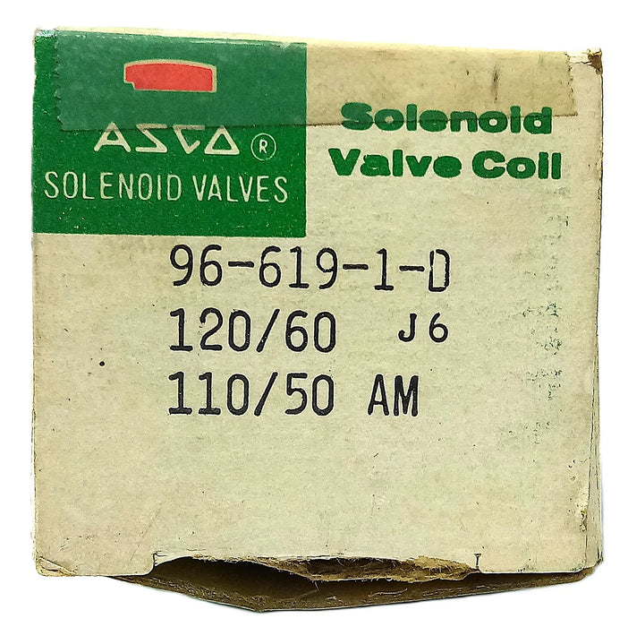 ASCO 96-619-1-D MP-C-015 110/120 V AC Solenoid Valve Coil Only