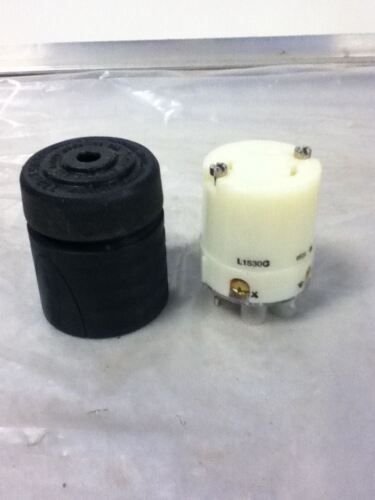 PASS & SEYMOUR L1530C 30 A 250 V NEMA L15-30R Turnlock Twist-Locking Connector