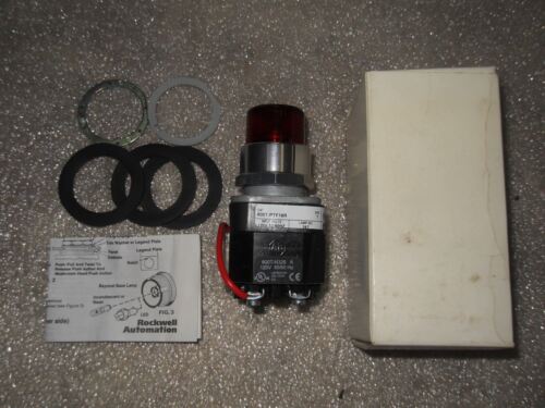 1 Allen-Bradley 800T-PTF16R RED PILOT LIGHT
