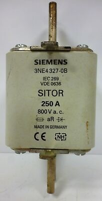 Siemens 3NE4327-0B SITOR 800 VAC 250 A Fuse Link