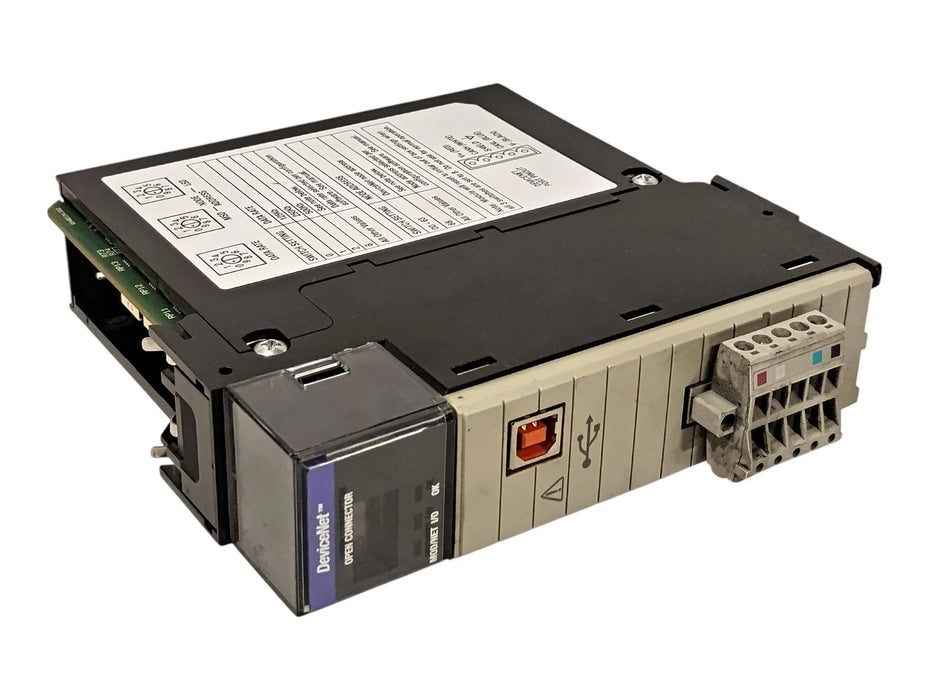 Allen-Bradley 1756-DNB Ser C F/W Rev 10.005 24 VDC Digital PLC Module No Cat Rev