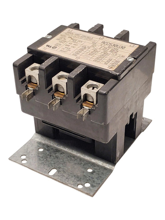 Arrow Hart Controls ACC530U30 600 V AC 50 A Contactor w/ 208-240 V AC Coil