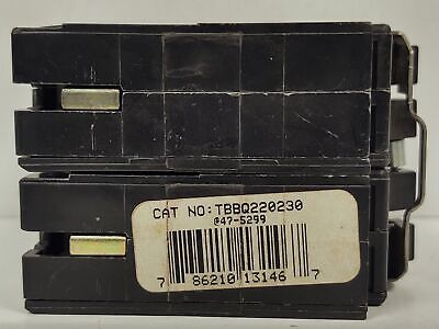 Thomas & Betts TBBQ220230 120/240 VAC 4 Pole Circuit Breaker w/ Rejection Tab