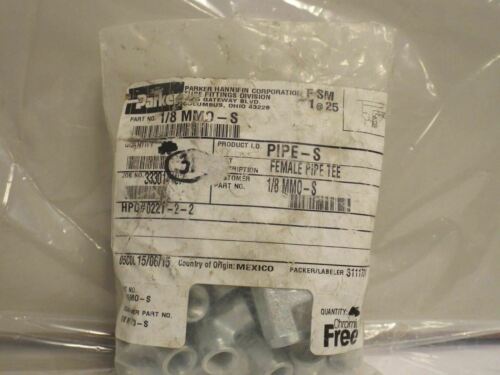 31 PARKER TEE FEMALE 1/8MMO-S