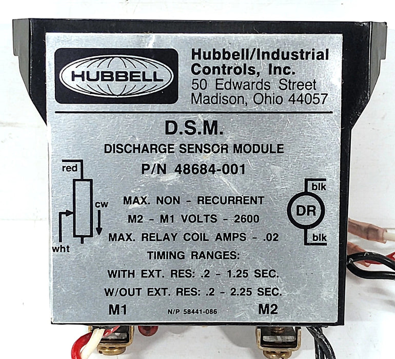 Hubbell 48684-001 HC48684-001 2600 V Non-Recurrent Discharge Sensor Module