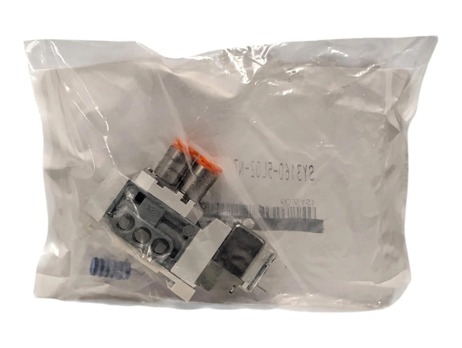 SMC SY3160-5LOZ-N7 Pneumatic Solenoid Valve w/ 24 V DC Coil