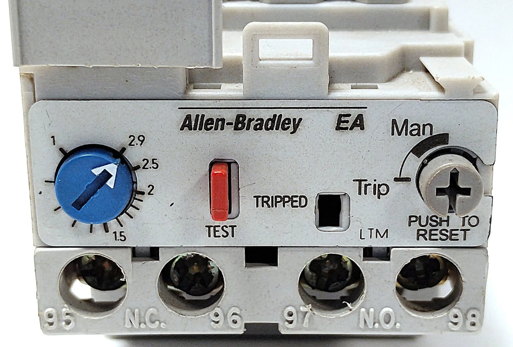 Allen-Bradley 193-EA1DB 690 V AC 1.0-2.9 A Overload Protection Relay