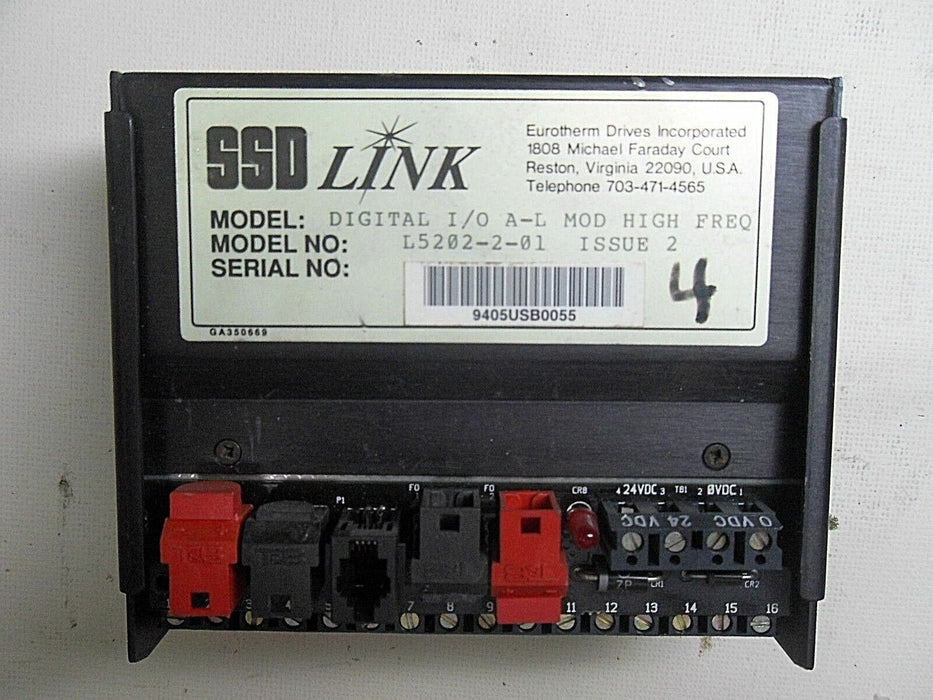L5202-2-01 Eurotherm Drives Digital I/O A-L Mod High Freq