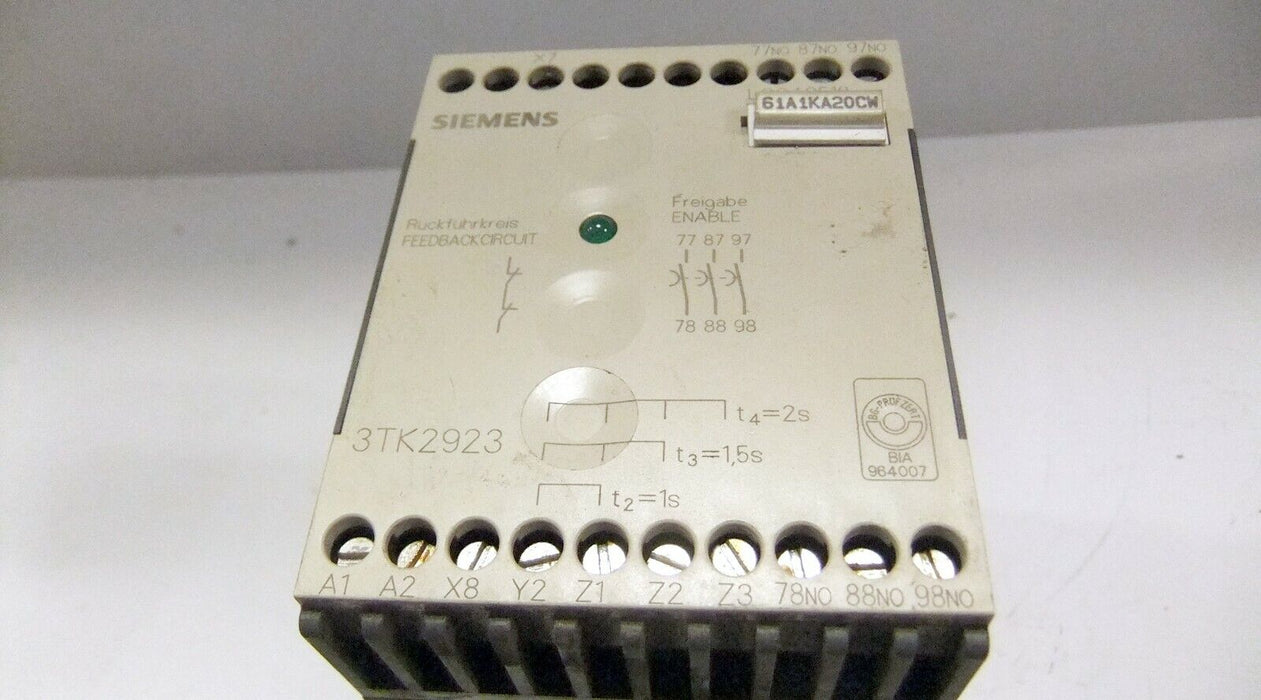 Siemens Contactor Combination 3TK2923-0BB4