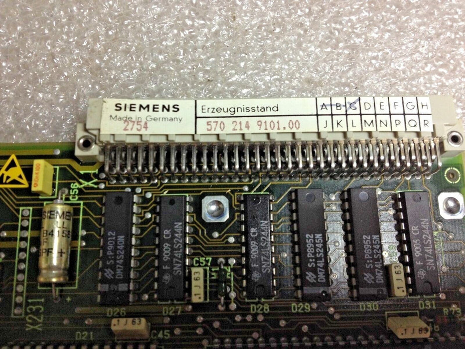Siemens 6FX1-1121-4BA01 Servo Interface Card