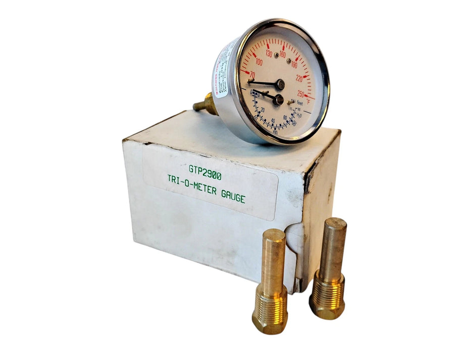 Lochinvar GTP2900 0-75 PSI Tri-O-Meter Gauge