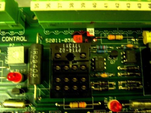 Square D Control Card 52011-038-54 125-25 Constant
