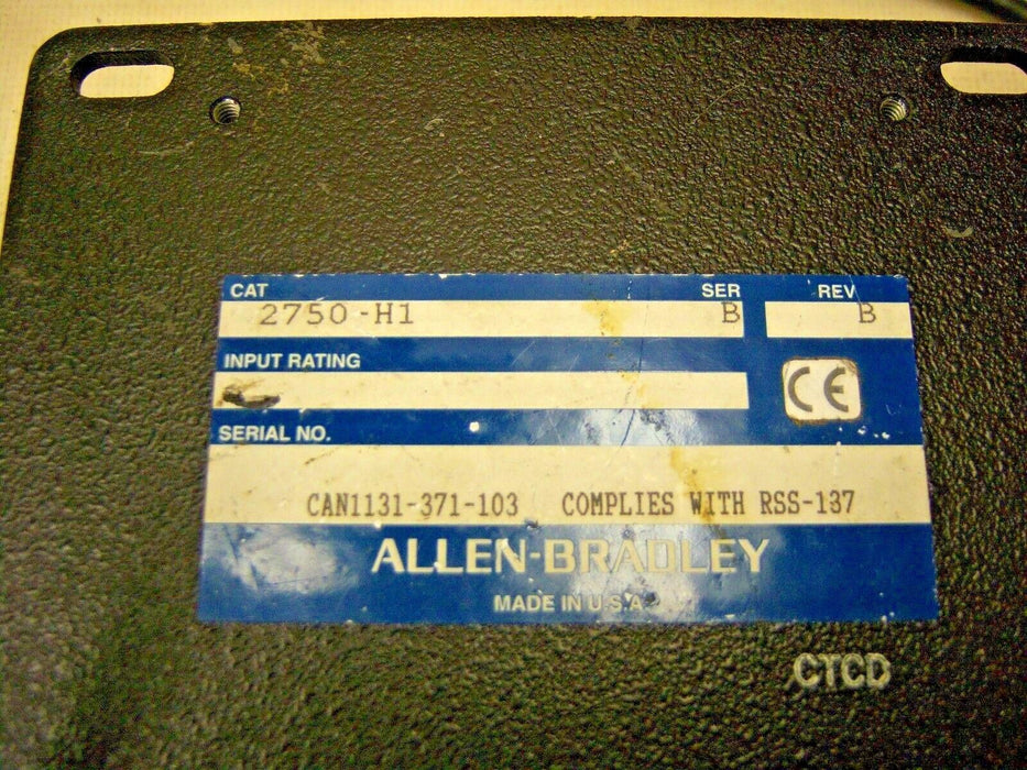 Allen-Bradley Antenna Head Short Range 2750-H1