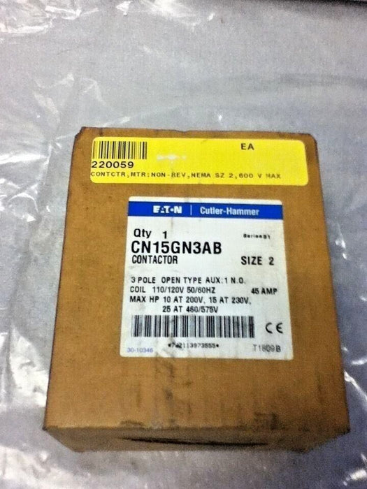 Eaton CN15GN3AB Contactor
