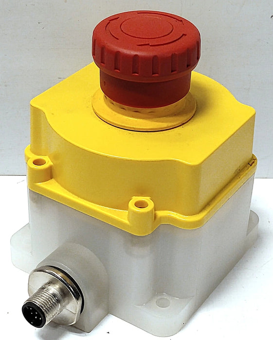 Banner Engineering SSA-EB1PLYR-12ED1Q8 Lighted Push-Twist-Pull Emergency Stop