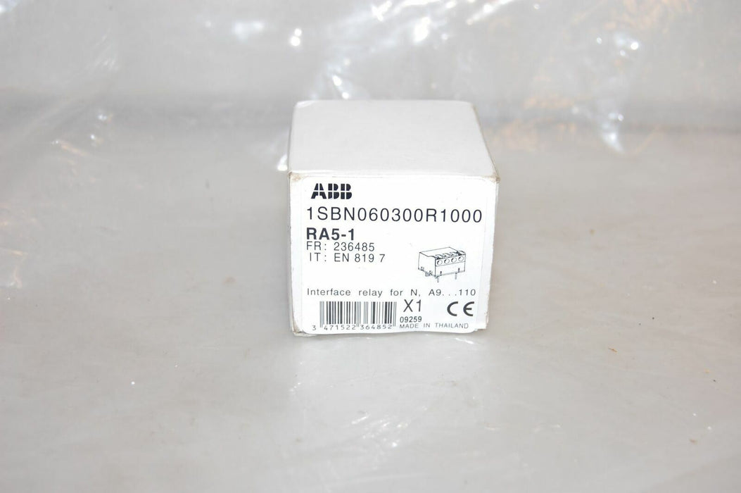 ABB INTERFACE RELAY RA5-1