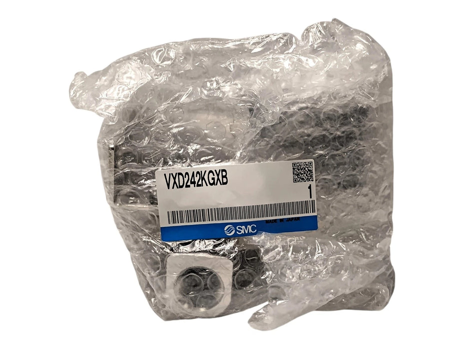 SMC VXD242KGXB Stainless Steel Solenoid Valve w/ 24 V DC Coil