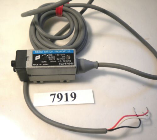 Microswitch FE3-FA6-M Fiber Optic Amplifier