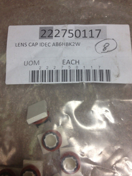 8 IDEC AB6HBK21 Lens Caps