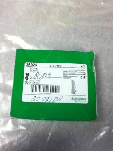 SCHNEIDER ELECTRIC 26925 AUX SWITCH
