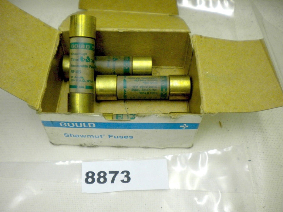 4 Gould Fuses Rf-45 250V 45A