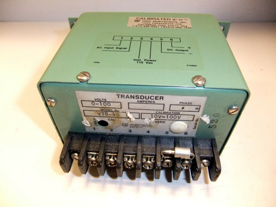 Ohio Semitronics Transducer VT8-4D