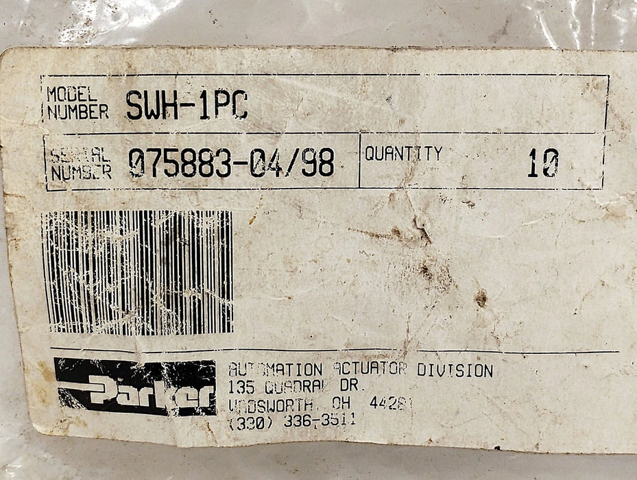 Parker SWH-1PC 6-30 V DC Solid State Hall Effect Cylinder Position Sensor