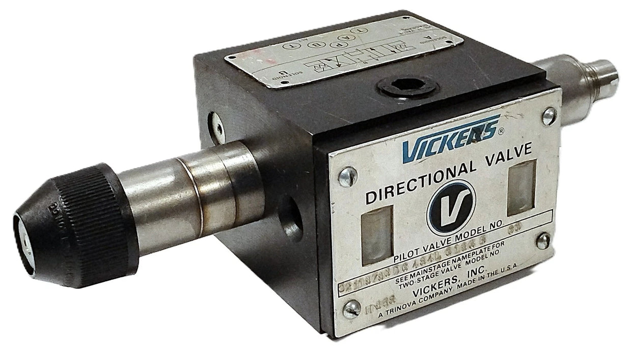Vickers 02119796DG4S4L018GB-60 Hydraulic Directional Pilot Valve