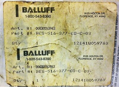 Balluff BES 516-377-EO-C-03 Proximity Sensor