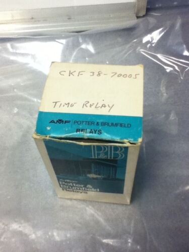 Potter & Brumfield CKF-38-70005 Time Delay Relay