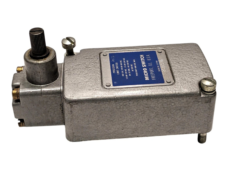Microswitch 201LS10 120/240/480VAC 115/230/550VDC 10 A Rotary Gear Limit Switch