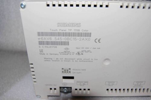 Siemens 6AV6 545-0BC15-2AX0 SIMATIC PANEL