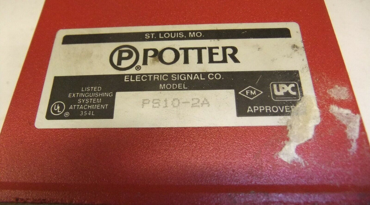 Tyco Potter Threaded Port Pressure Switch PS10-2A