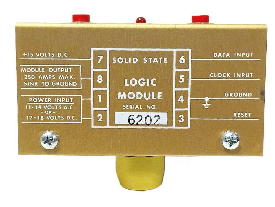 Banner Engineering SR-64P 11-14VAC/12-18VDC 0.25 A Solid State PLC Logic Module