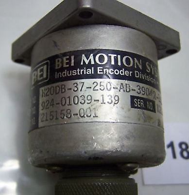BEI Encoder H20DB-37-250-AB-3904R-EM16-5V