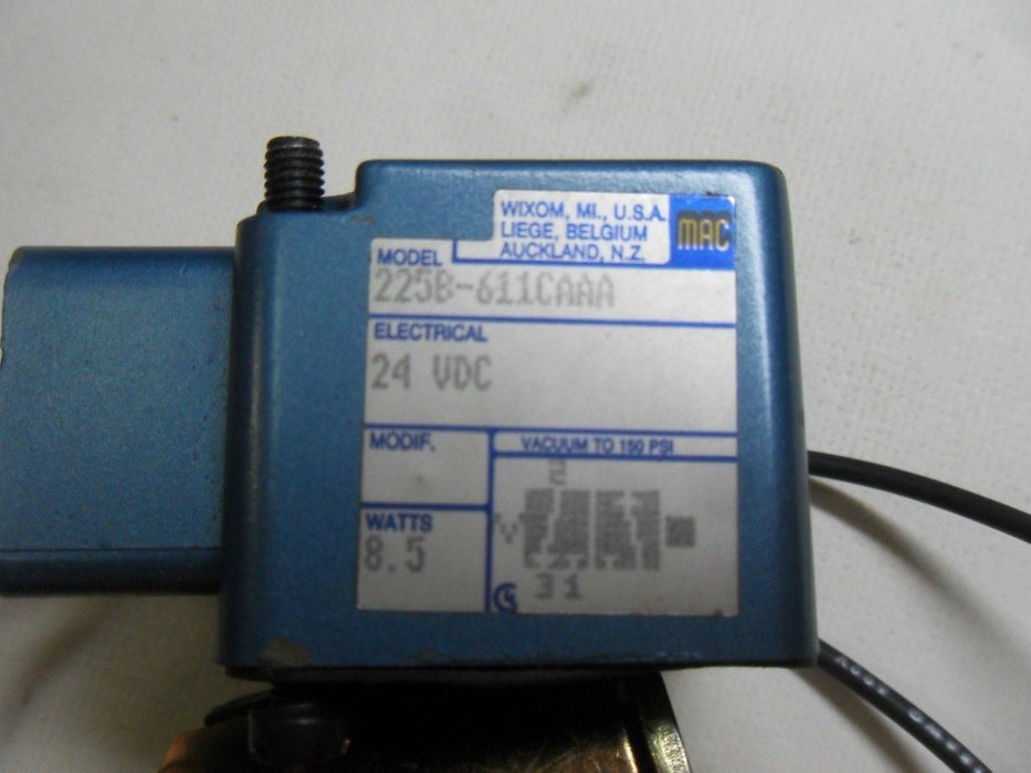 MAC ValvesS 225B-611CAAA Valve