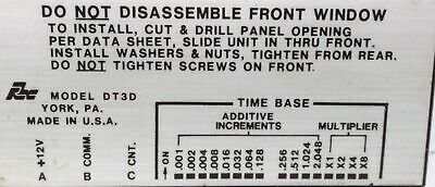 Red Lion Controls DT3D0500 Panel Mount Digital Tachometer