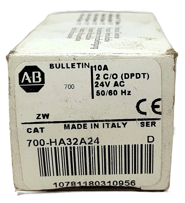 Allen-Bradley 700-HA32A24 24 V AC 10 A Miniature Ice Cube Relay