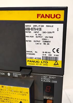 Fanuc A06B-6079-H106 283-325 V 52.2 A Servo Amplifier Module