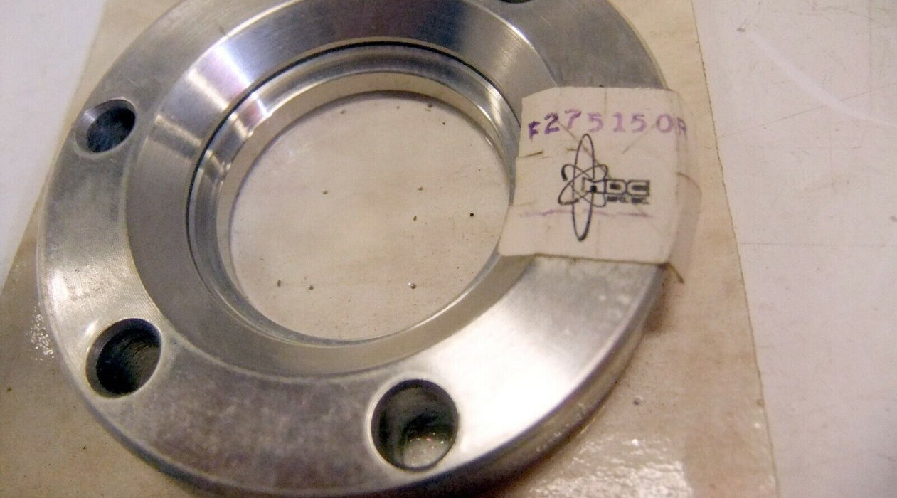 MDC SS Precision Double Sided Flange 2.75 OD 1.5 ID F27515 OR